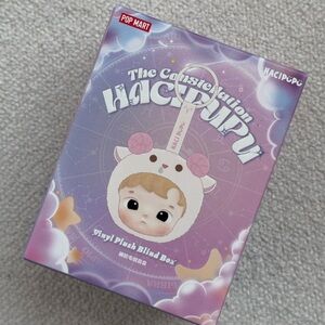 Pop Mart Hacipupu Vinyl Plush Blind Box TAURUS
